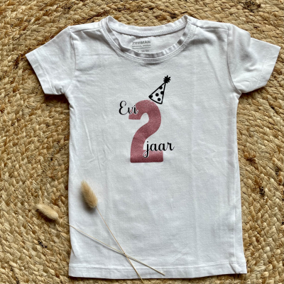 Kindershirt verjaardag 